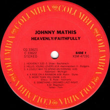 Laden Sie das Bild in den Galerie-Viewer, Johnny Mathis : Heavenly And Faithfully (2xLP, Comp, RE)
