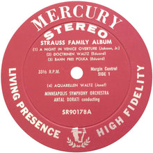 Load image into Gallery viewer, Antal Dorati, Minneapolis Symphony Orchestra : Strauss Family Album (LP, Album)
