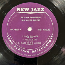 Laden Sie das Bild in den Galerie-Viewer, Gigi Gryce Quintet : Saying Somethin'! (LP, Album, Mono, Wid)
