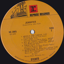 Laden Sie das Bild in den Galerie-Viewer, Jennifer* : Jennifer (LP, Album, San)
