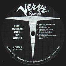 Charger l&#39;image dans la galerie, Gerry Mulligan Meets Ben Webster : Gerry Mulligan Meets Ben Webster (LP, Album, Mono, RE, MGM)
