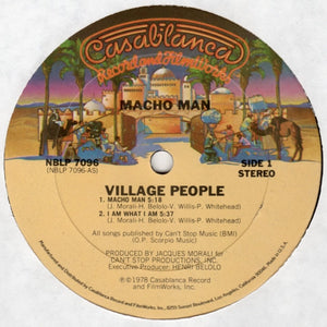 Village People : Macho Man (LP, Album, Pit)