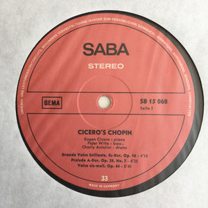 Chopin* - Cicero* : Cicero's Chopin (LP, RE)