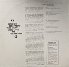 Load image into Gallery viewer, Brook Benton : Mother Nature, Father Time (LP, Album, Ind)
