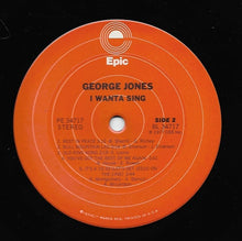 Charger l'image dans la galerie, George Jones (2) : I Wanta Sing (LP, Album)
