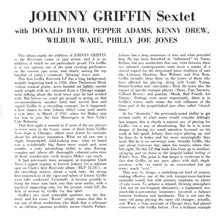 Laden Sie das Bild in den Galerie-Viewer, Johnny Griffin Sextet : Johnny Griffin Sextet (CD, Album, Mono, Ltd, RE, RM)
