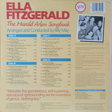 Load image into Gallery viewer, Ella Fitzgerald : Ella Fitzgerald Sings The Harold Arlen Song Book (2xLP, RE)
