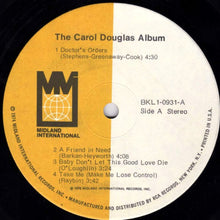 Load image into Gallery viewer, Carol Douglas : The Carol Douglas Album (LP, Album, Ind)
