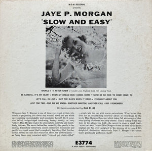 Jaye P. Morgan : Slow & Easy (LP, Album, Mono)