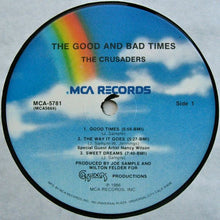Load image into Gallery viewer, Crusaders* : The Good And Bad Times (LP, Album, Pin)
