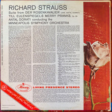 Laden Sie das Bild in den Galerie-Viewer, R Strauss*, Dorati*, Minneapolis Symphony Orchestra : Antal Dorati Conducts Richard Strauss (LP)
