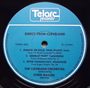 Falla* • Bizet* • Tchaikovsky* • Berlioz* - Lorin Maazel, The Cleveland Orchestra : Direct From Cleveland (LP, DIR)