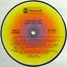 Laden Sie das Bild in den Galerie-Viewer, Lenny Williams : Choosing You (LP, Album, San)
