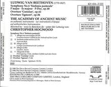 Laden Sie das Bild in den Galerie-Viewer, Beethoven* — The Academy Of Ancient Music, Christopher Hogwood : Symphony No. 6 • Coriolan • Egmont (CD, Album)
