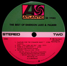Load image into Gallery viewer, Emerson, Lake &amp; Palmer : The Best Of Emerson Lake &amp; Palmer (LP, Comp, Club)
