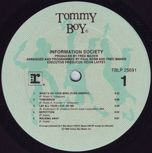 Laden Sie das Bild in den Galerie-Viewer, Information Society : Information Society (LP, Album, All)

