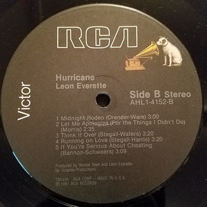 Leon Everette : Hurricane (LP)
