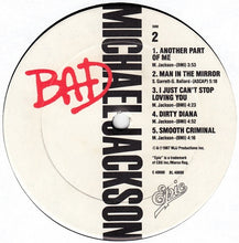 Laden Sie das Bild in den Galerie-Viewer, Michael Jackson : Bad (LP, Album, Car)
