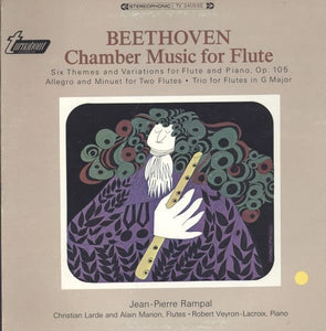 Beethoven* - Jean-Pierre Rampal : Chamber Music For Flute (LP)
