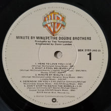 Load image into Gallery viewer, The Doobie Brothers : Minute By Minute (LP, Album, Win)
