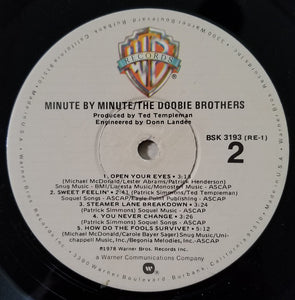 The Doobie Brothers : Minute By Minute (LP, Album, Win)