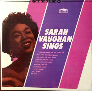 Sarah Vaughan : Sarah Vaughan Sings (LP, Album)