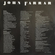 Charger l'image dans la galerie, John Farrar : John Farrar (LP, Album, Promo)
