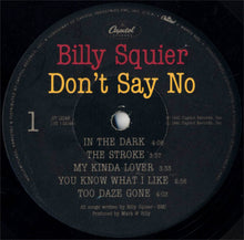 Load image into Gallery viewer, Billy Squier : Don't Say No (LP, Album, Jac)
