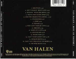 Van Halen : Best Of Volume I (CD, Comp, RM)