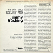 Laden Sie das Bild in den Galerie-Viewer, Jimmy Rushing And The Smith Girls : Bessie - Clara - Mamie &amp; Trixie (The Songs They Made Famous) (LP, Album, Mono)
