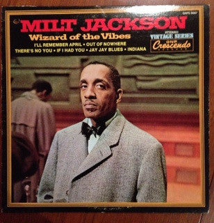 Milt Jackson : Wizard Of The Vibes (LP, Comp, RE)