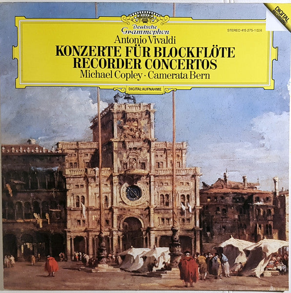 Antonio Vivaldi - Michael Copley, Camerata Bern : Konzerte Für Blockflöte = Recorder Concertos (LP, Album)