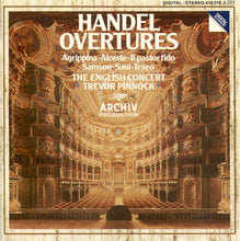 Charger l&#39;image dans la galerie, Handel* / The English Concert, Trevor Pinnock : Overtures (Agrippina • Alceste • Il Pastor Fido • Samson • Saul • Teseo) (CD, Album)
