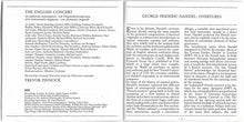 Charger l&#39;image dans la galerie, Handel* / The English Concert, Trevor Pinnock : Overtures (Agrippina • Alceste • Il Pastor Fido • Samson • Saul • Teseo) (CD, Album)
