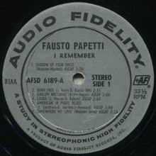 Charger l&#39;image dans la galerie, Fausto Papetti : I Remember (LP, Album, Comp)
