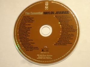 Waylon Jennings : The Essential Waylon Jennings (2xCD, Comp, RM)