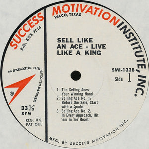 John Wolfe (2) : Sell Like An Ace...Live Like A King (LP, Album)