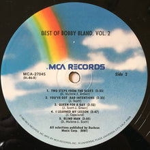 Laden Sie das Bild in den Galerie-Viewer, Bobby Bland : Best Of Bobby Bland Vol. II (LP, Comp, RE)

