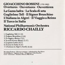 Load image into Gallery viewer, Rossini*, National Philharmonic Orchestra, Chailly* : 7 Overtures (CD, Album, RE)
