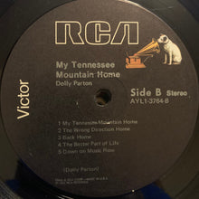 Laden Sie das Bild in den Galerie-Viewer, Dolly Parton : My Tennessee Mountain Home (LP, Album, RE)
