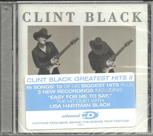 Clint Black : Greatest Hits II (CD, Comp, Enh)