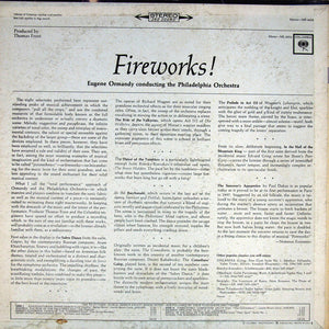 Eugene Ormandy Conducts The Philadelphia Orchestra : Fireworks! (LP, Album, Pit)