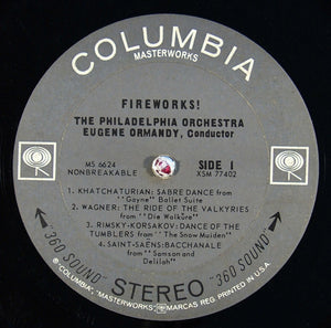 Eugene Ormandy Conducts The Philadelphia Orchestra : Fireworks! (LP, Album, Pit)