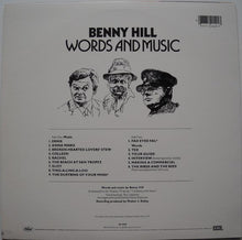 Laden Sie das Bild in den Galerie-Viewer, Benny Hill : Words And Music (LP, Comp, RE)
