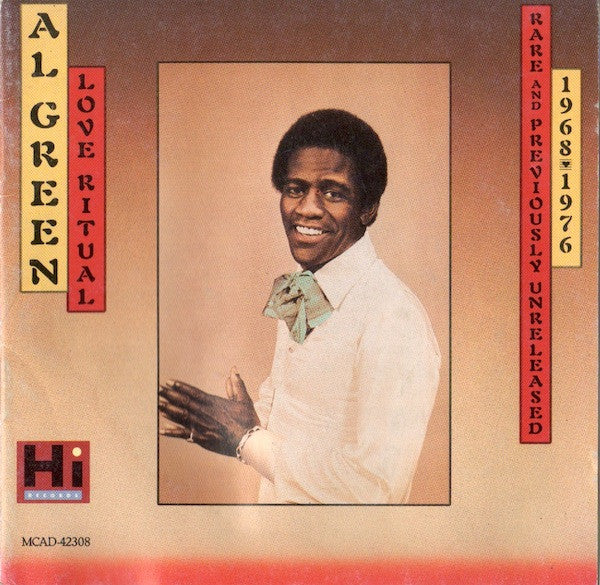 Al Green : Love Ritual (Rare & Previously Unreleased 1968-76) (CD, Comp)