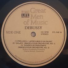 Load image into Gallery viewer, Claude Debussy : Great Men Of Music (4xLP, Comp + Box)
