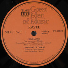 Laden Sie das Bild in den Galerie-Viewer, Maurice Ravel : Great Men Of Music (4xLP, Album, Comp + Box)

