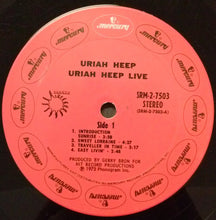 Load image into Gallery viewer, Uriah Heep : Uriah Heep Live (2xLP, Album, San)
