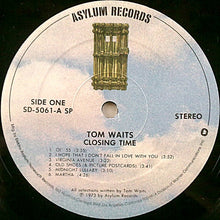 Load image into Gallery viewer, Tom Waits : Closing Time (LP, Album, RE, RP, Spe)
