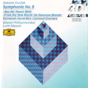 Antonín Dvořák / Wiener Philharmoniker, Lorin Maazel : Symphonie N.9 >>Aus Der Neuen Welt<< From The New World (CD, Album, RE)